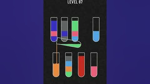 Water Sort Puzzle Level 87 | Level 87