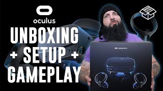 Oculus Rift S Unboxing + Setup + Gameplay - Unboxing W/ Deen