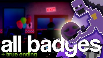 ROBLOX The Man Behind the Slaughter All Badges!