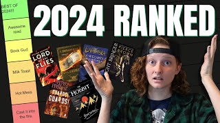 tier ranking the 100 books I read in 2024