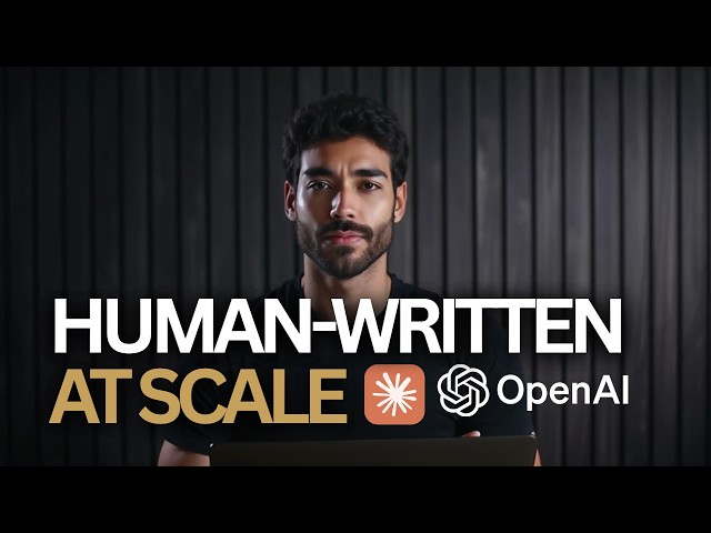 Generate 1,000s of Human-Written Messages Using AI (Without Sounding Like AI)