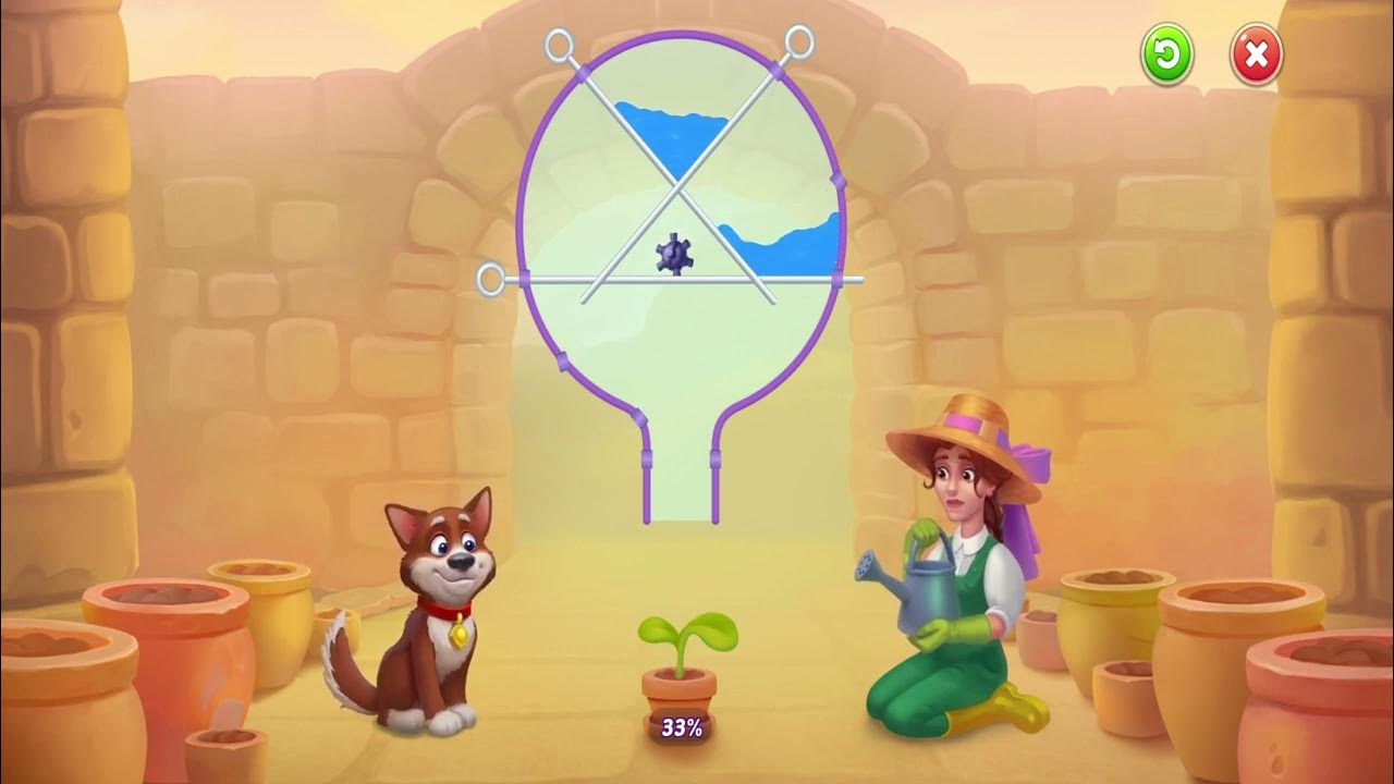 Homescapes puzzle game YouTube