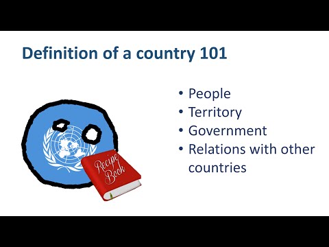 How to create a Country?