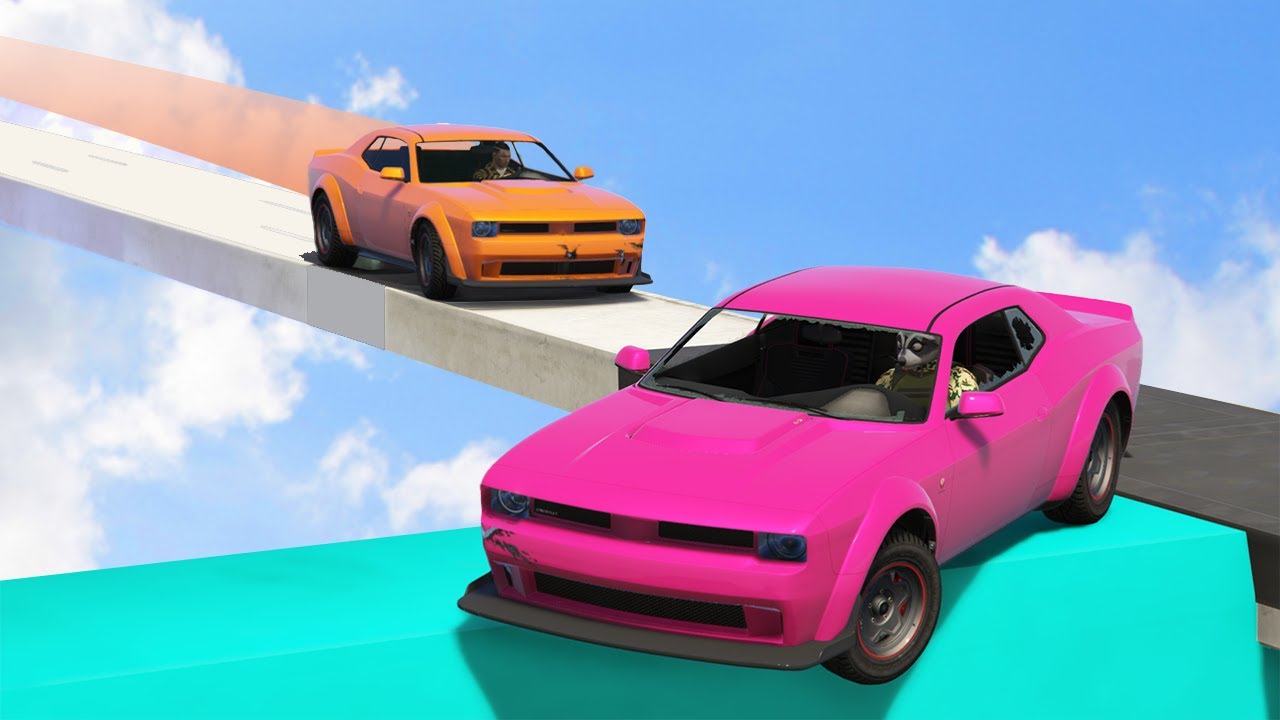 Going for GOLD on these GTA 5 Races