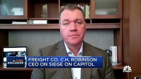 C.H. Robinson CEO on the outlook for the trucking business