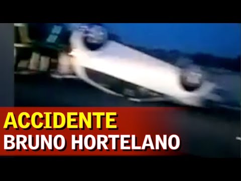 Así quedó el coche en el accidente de Bruno Hortelano