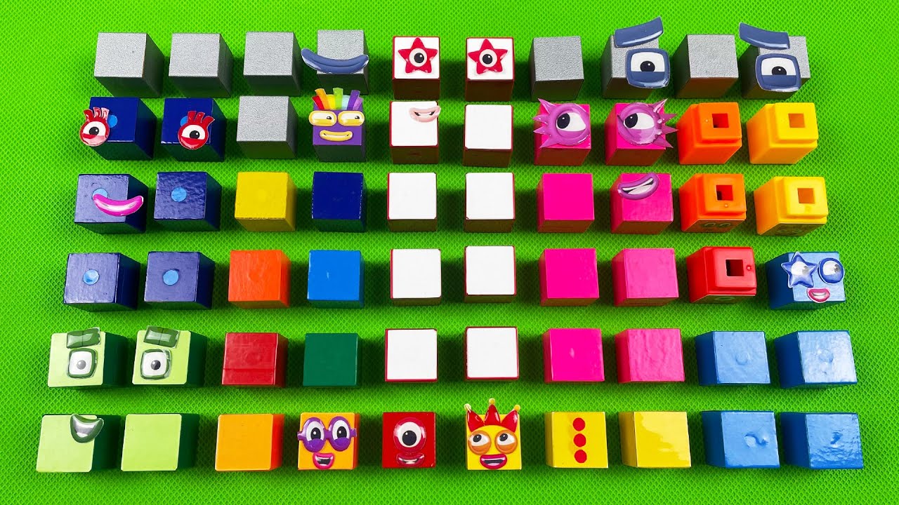 Satisfying ASMR Numberblocks - Looking for Mathlink Cube Magnets ...