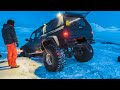 Stuck in Iceland highlands! Off-road 4x4 Adventure! Aurora and Hot springs