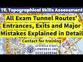 All tunnel routes and major mistakes explained in detail london tfl topographical skills assessment