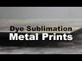 Dye Sublimation on Aluminum  #MetalPrints #DyeSublimation #Aluminum