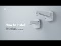 How to Install Wall &amp; Pole Mount Series SBP-200WMW / SBP-350WMW