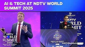 AI & Tech at NDTV World Summit 2025 | Tech360