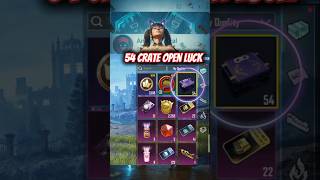 54 Crate Opening😁😱 Luck #shorts