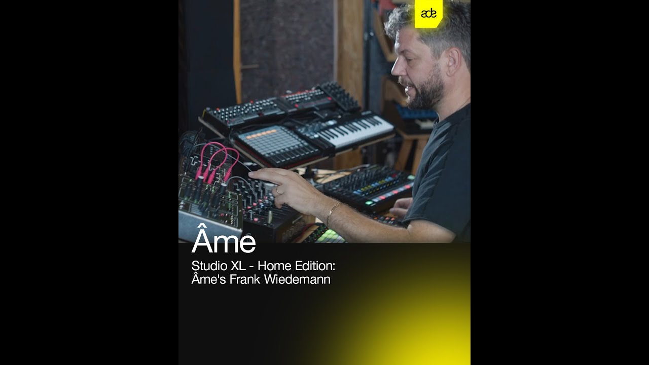 Âme's Frank Wiedemann live equipment set-up (Studio XL - Home Edition ADE 2020)
