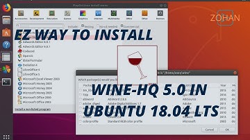 How To Install WINE-HQ 5.0 in UBUNTU-LINUX 18.04 LTS [WORKED]
