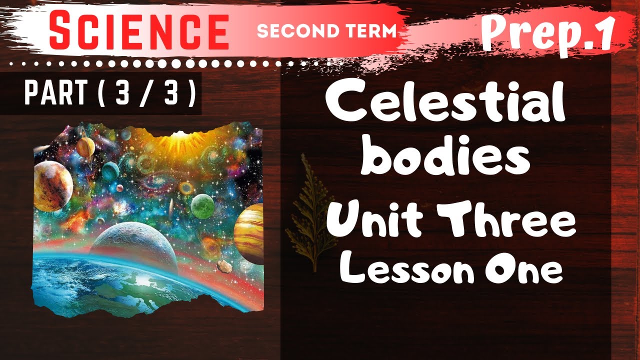 Science Prep 1 Celestial Bodies Part 3 3 Unit Three Lesson