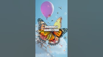 Static Electricity Butterfly