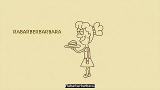 Rabarberbarbara. Swedish Version.