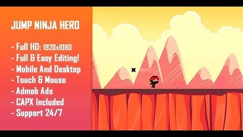 I Made My Own Ninja Jump Game (Source Code Included) - 2025