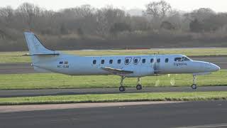 RARE Canaryfly FTL722 EC-GJM Fairchild Dornier SA.227BC-Metro III Colmar CMR To MAN 08/01/18