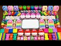 SUPERWINGS SLIME &amp; RAINBOW ! Mixing Random Things Into Glossy Slime ! Satisfying Videos #1272