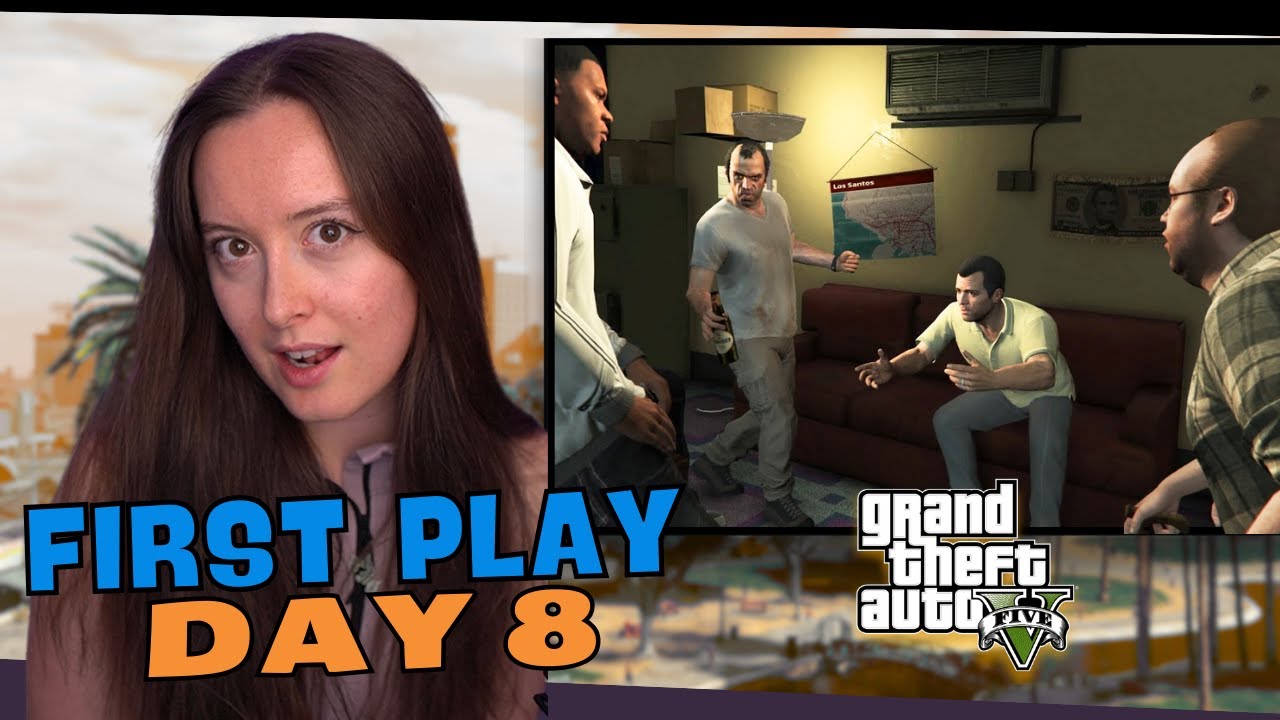 WAIT- WHATS THE BIG ONE? ๐ FIRST PLAYTHROUGH OF GTAV STORY MODE | Day 8๐