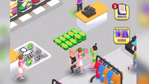 Outlets Rush - Gameplay walkthrough part 6, Create a clothing store