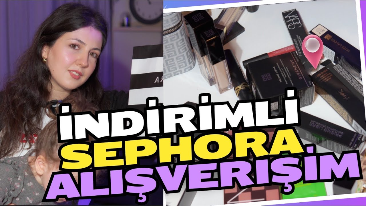 SEPHORA ALIŞVERİŞİM | İndirimden Neler Aldım?🛍️