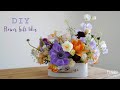 DIY Flower Gift Box - How to arrange flowers in a luggage box