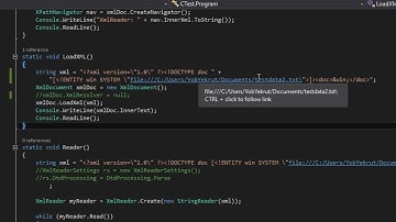 Demo - XXE .Net Example