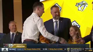 Predators draft F Tomasino No. 24   Jun 21,  2019