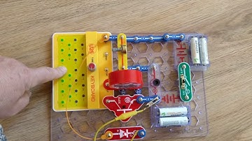 Snap circuits sound demo - night keyboard