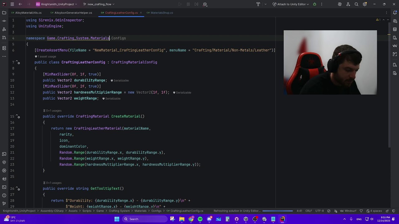 [Unity 6.3 C#] Making Our Indie Game From Scratch on Stream