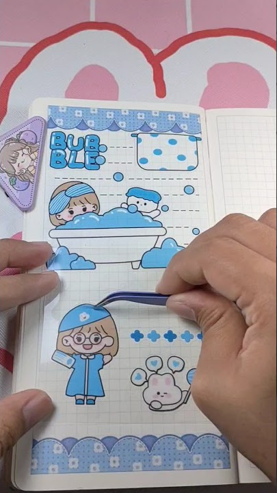 💙✨Journal Momo Biru✨💙favorite siapa ni biru? #shorts #trending #journalingtips