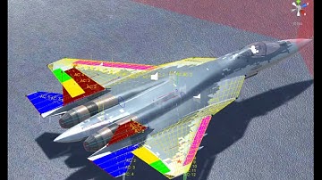 Silantro Unity3D Flight Simulator: Sukhoi Su-57 Demo Flight Test