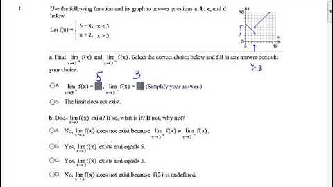 Cal 2.4 One Sided Limits