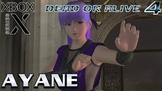 Dead Or Alive 4 (Xbox Series X) Ayane Gameplay [Very Hard] - Story & Ending [1080p 60fps]