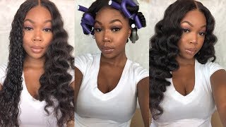 The SECRET to the Best Flexi Rod Curls Ever! West Kiss Hair