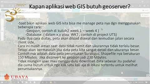 BDS Week 8 : Geoserver