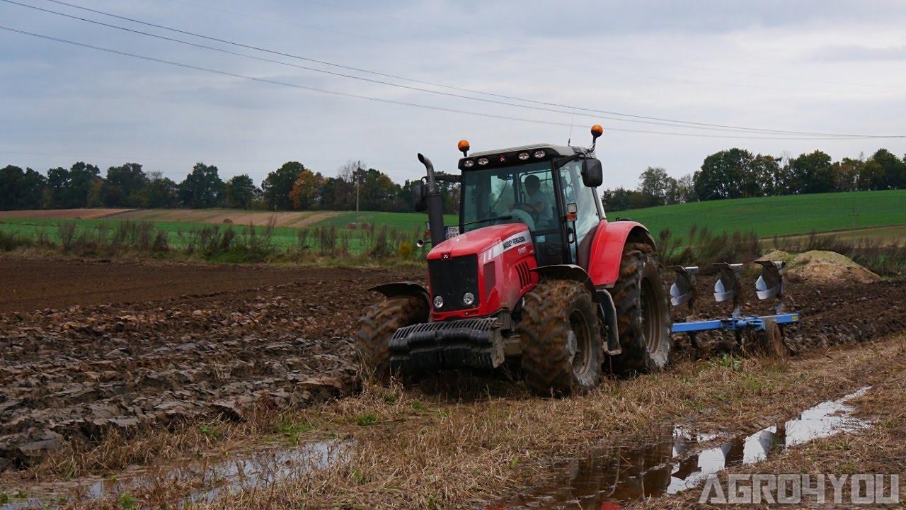 Orka i Siew w Extremalnych warunkach [GoPro4] 2x Massey Ferguson 6485 Dyna 6 MF 7495 Dyna VT