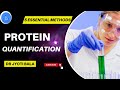 Protein Quantification: 5 Essential Methods| Protein Quantification Techniques for Biotech &amp; Biochem