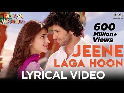 Jeene Laga Hoon Song Video with Lyrics - Ramaiya Vastavaiya - Atif Aslam & Shreya Ghoshal