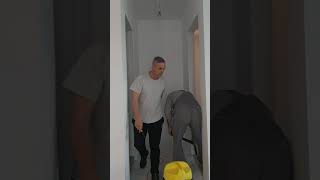 Pardoseala-Epoxi.ro - Living 40 Mp ,Ral 9010 Pure White , Episod 1