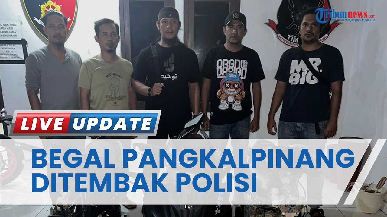Begal di Pangkalpinang Tewas, Dihadiahi Timah Panas karena Lawan Petugas Pakai Pisau saat Ditangkap
