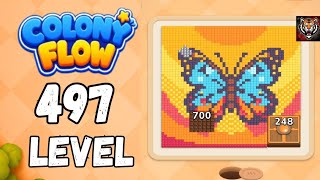 Colony flow Level 497 Walkthrough Solution