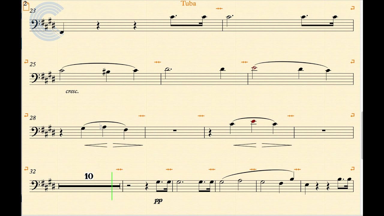 tuba moonlight sonata beethoven sheet music chords youtube tubby the tuba sheet music