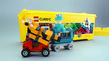 Review em vídeo: LEGO Classic Caixa Média de Peças Criativas 484 peças - 10696