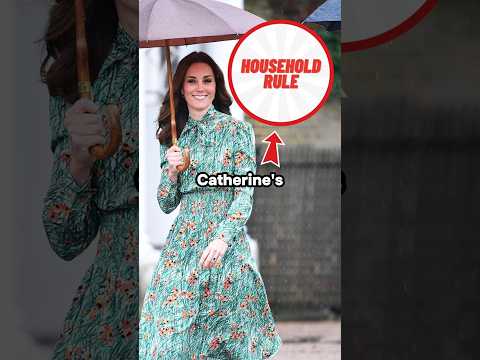 Catherine's Strict 'Household Rule' No One Can't Break #shorts #catherine #katemiddleton