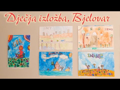 Video: Kako Dogovoriti Izložbu Dječijih Crteža