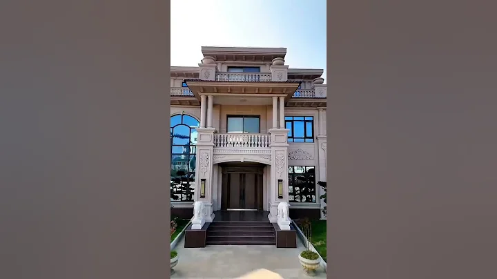 Elegant Modern House Exterior & Interior Design | Full Walkthrough 🔥 #home #design #shorts #usa thumbnail